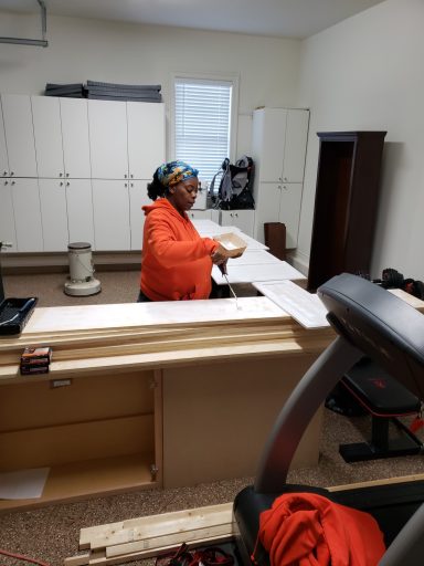 Cabinet door painting Custom Cabinet Prep